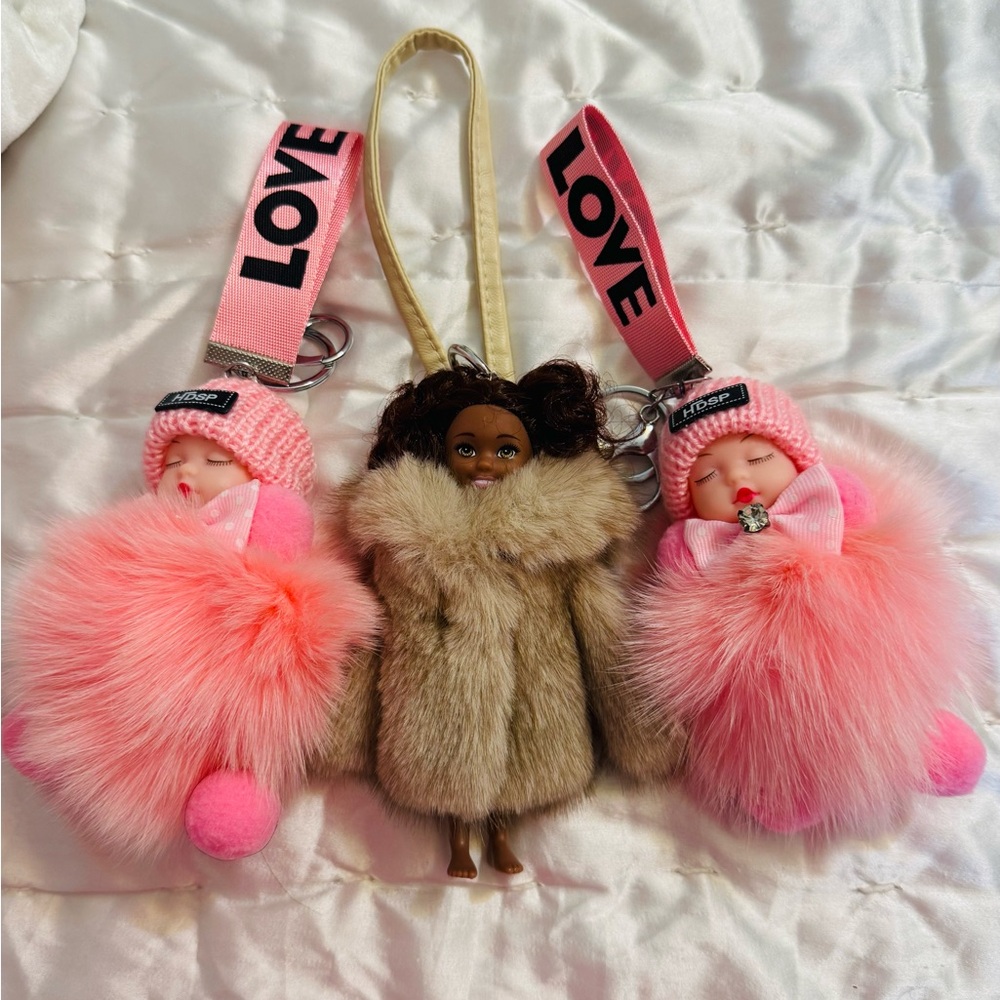 Doll Keychain Bag Charm (1 charm) - Picture 7 of 7